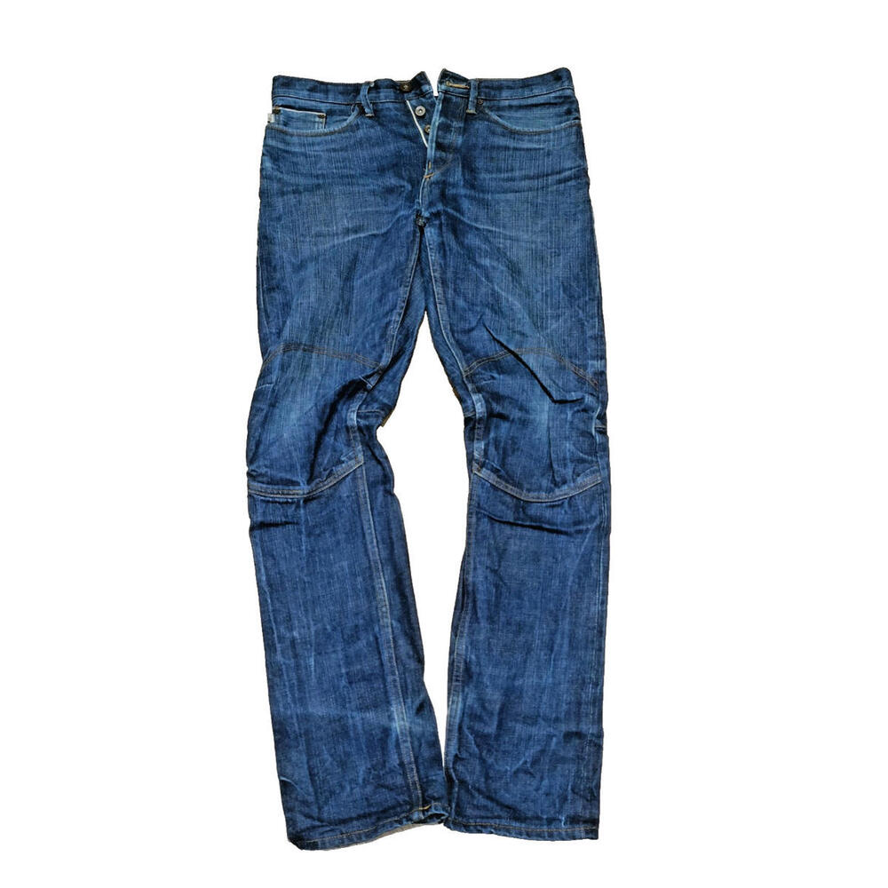 Timberland Jeans Men 32 Blue Thompson Lake Vintage Denim J2